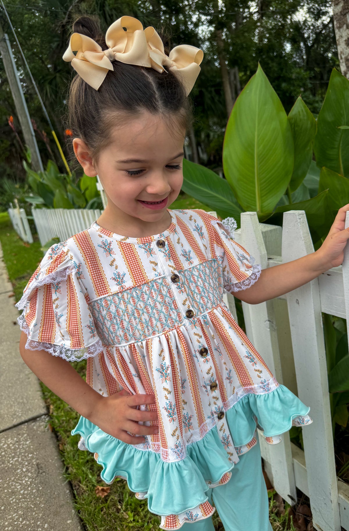 Sweet Autumn: Girls Pant Set