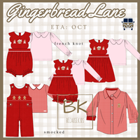 Gingerbread Lane: Girl Bloomer Set