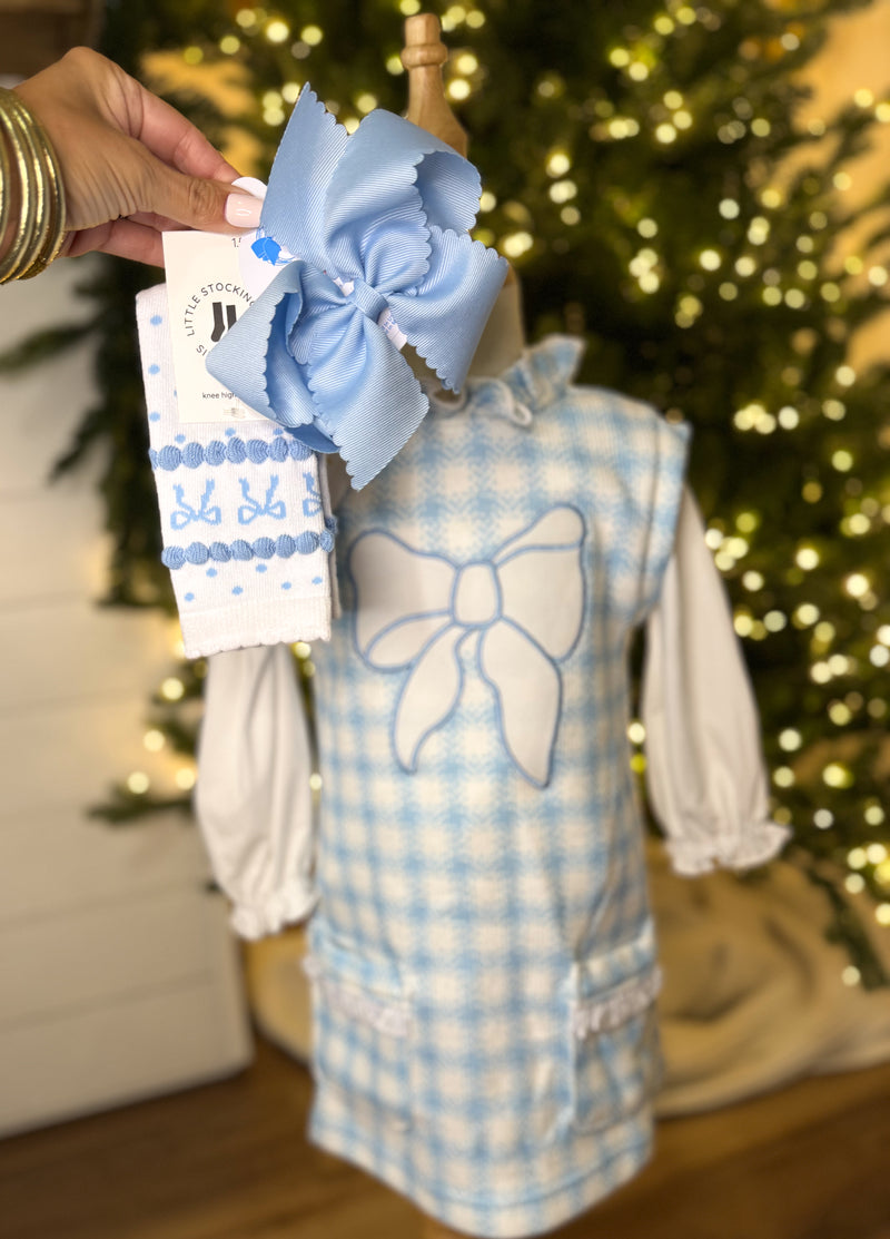 Blessings In Blue: Dress Set