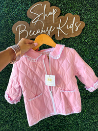 Cozy Club: Pink Jacket (No Monogram)