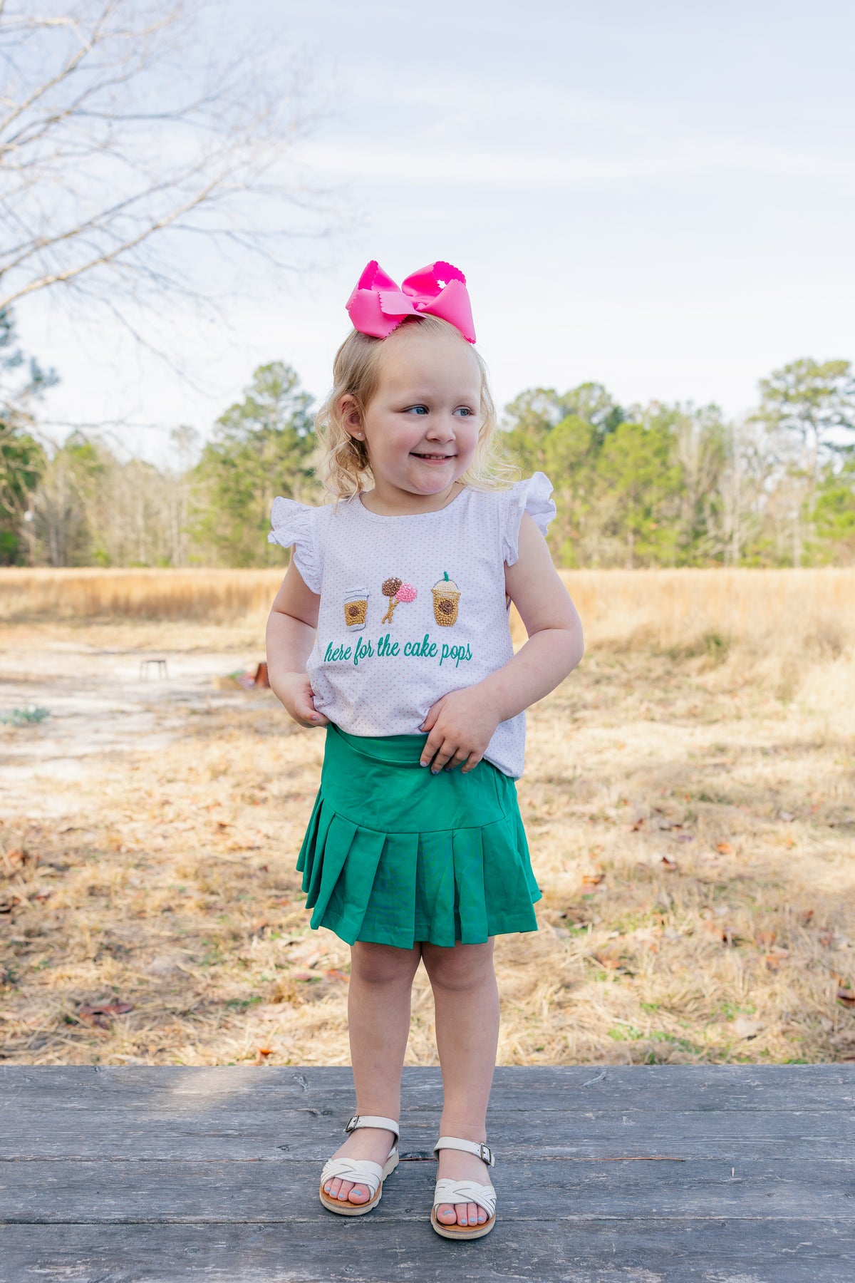 Cafe Cutie: Girls SKORT Set