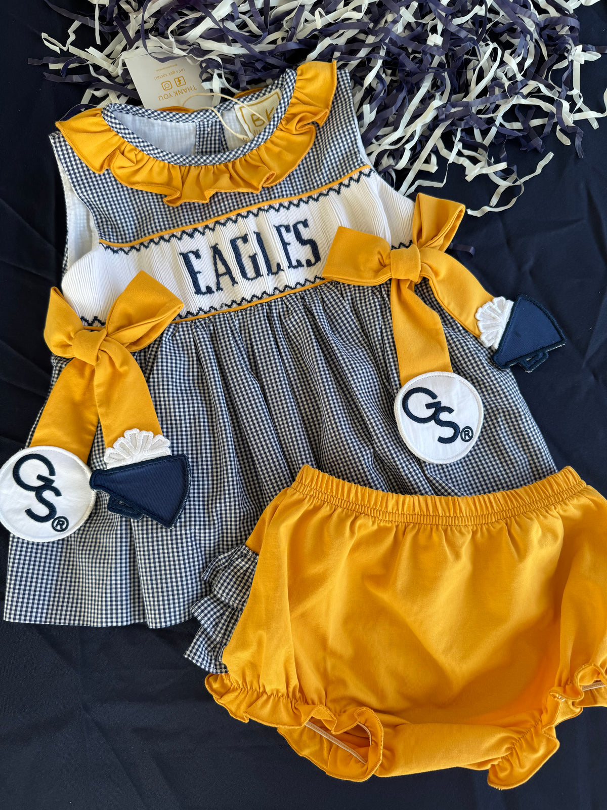 RTS: Officially Licensed EAGLES Girls Diaper Set