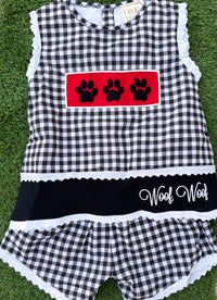Classic Paws: Girls Short Set