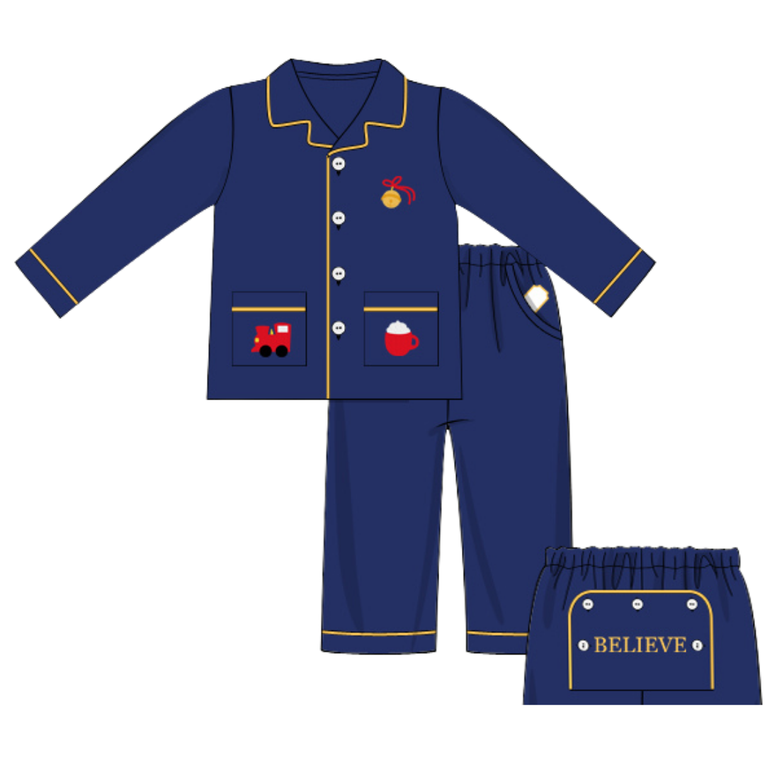 All Aboard: Boys PJ Set