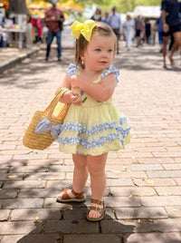 Tulip Twist: Girls Bloomer Set