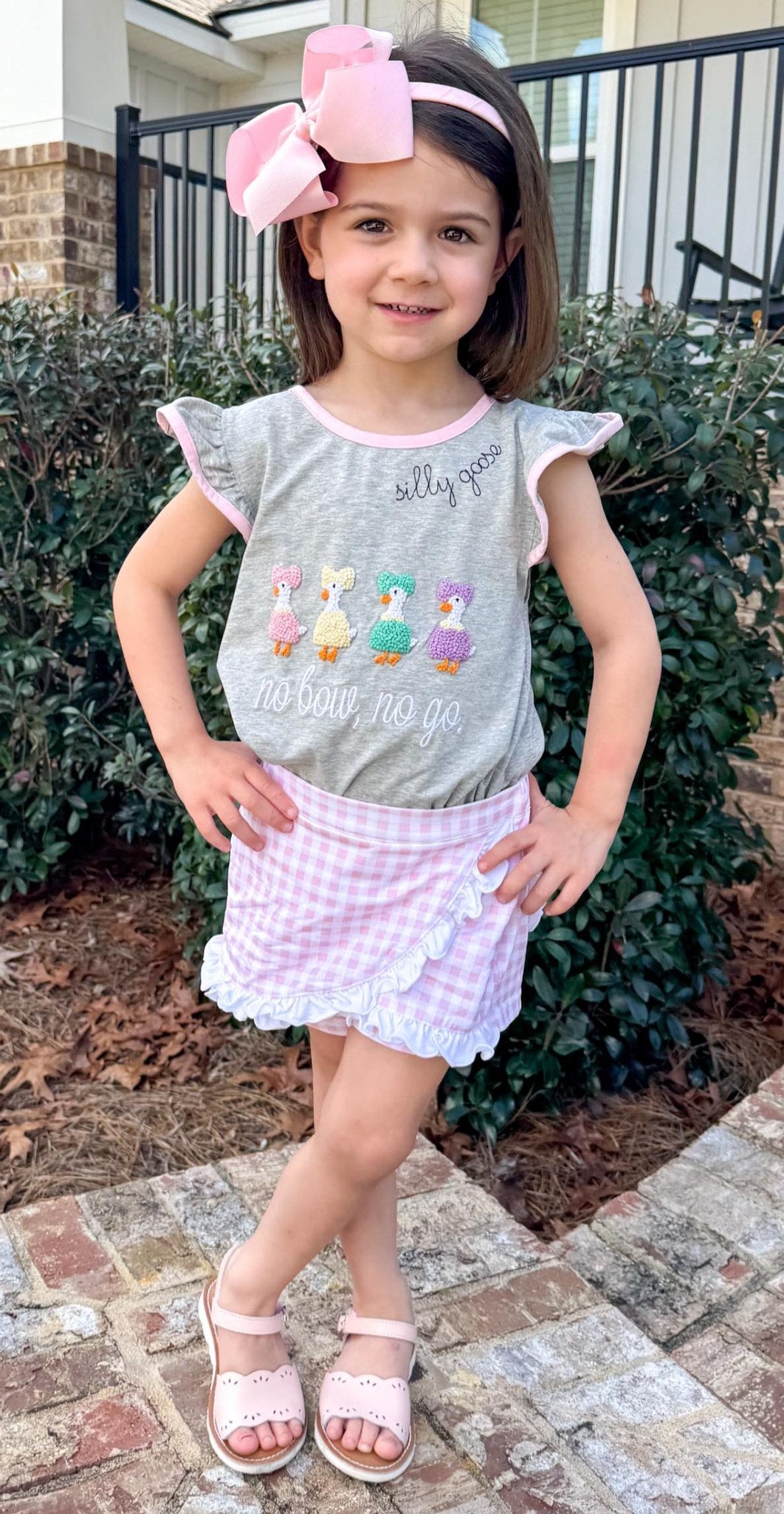 Little Ladies: Girls Skort Set