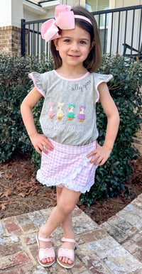 Little Ladies: Girls Skort Set