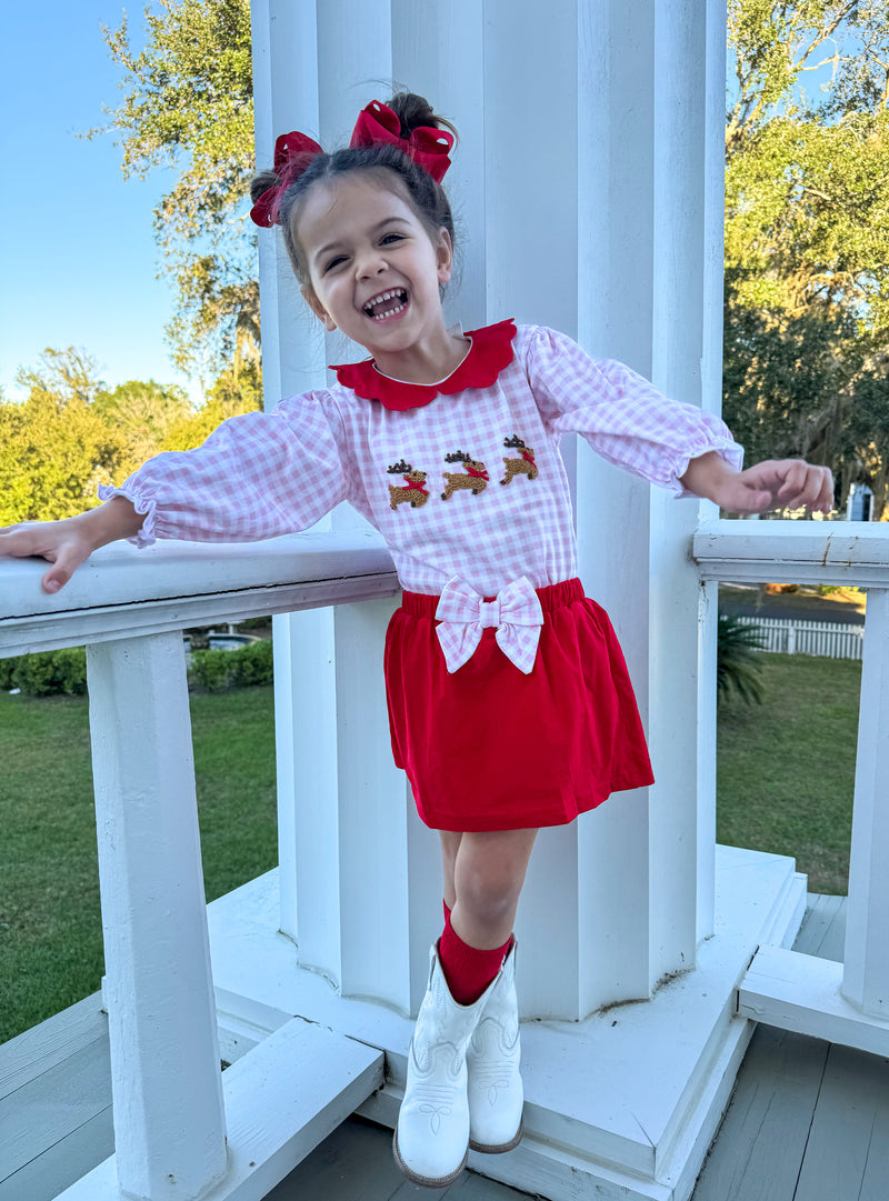 Reindeer Games: Skort Set