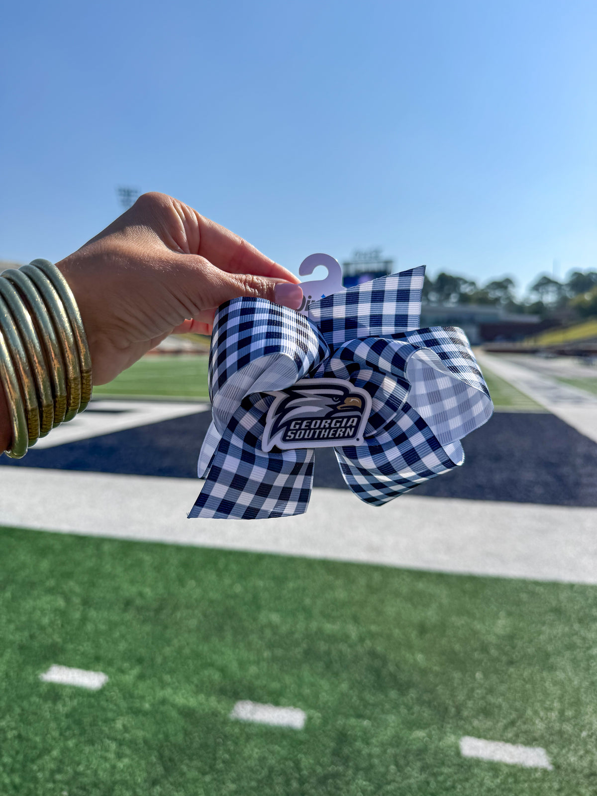 GS King Gingham with Badge