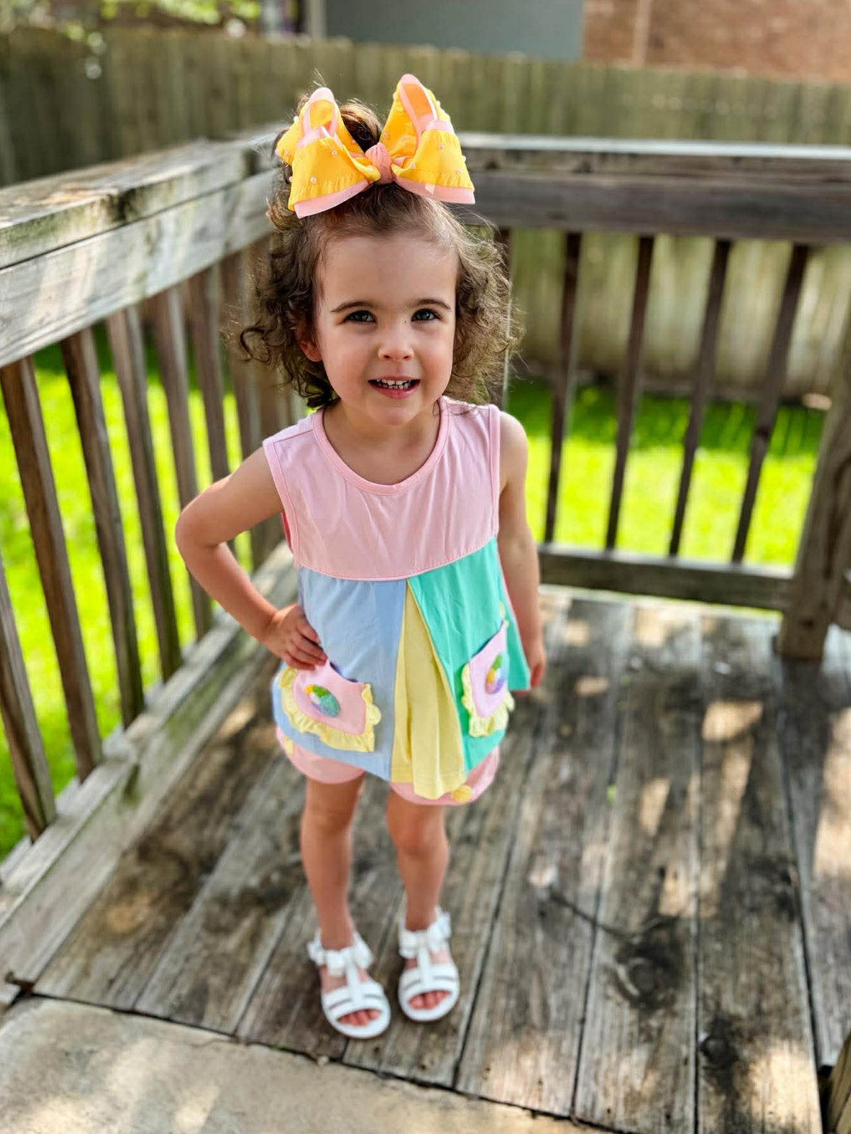 Summer Fun: Girls Shorts Set