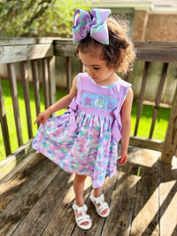 Salty Waves: Girls Dress