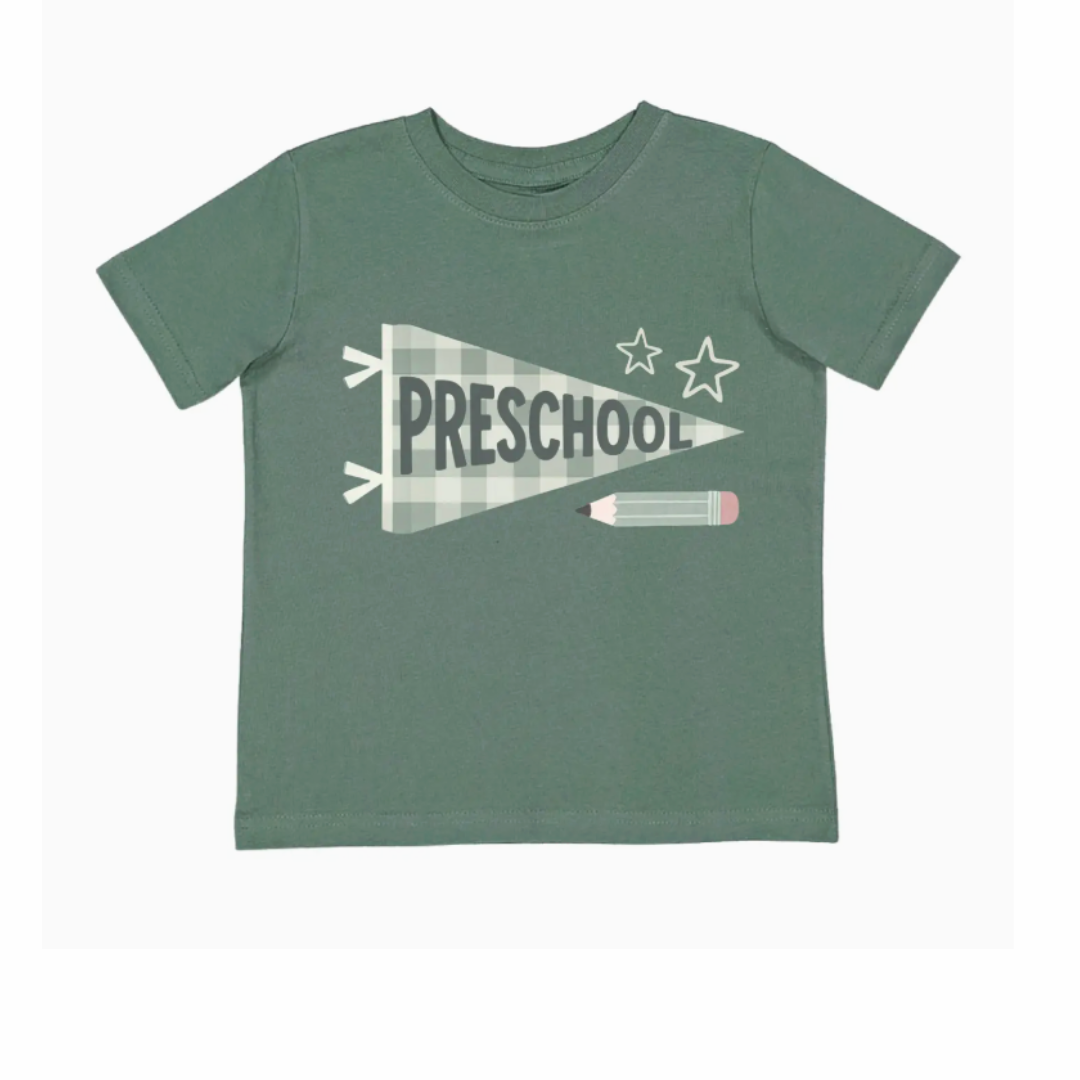 Pre-K Pennate T-Shirt (Green)