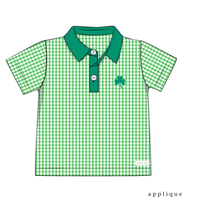 Shamrock Sweet: Boys Shirt (ETA: FEB)