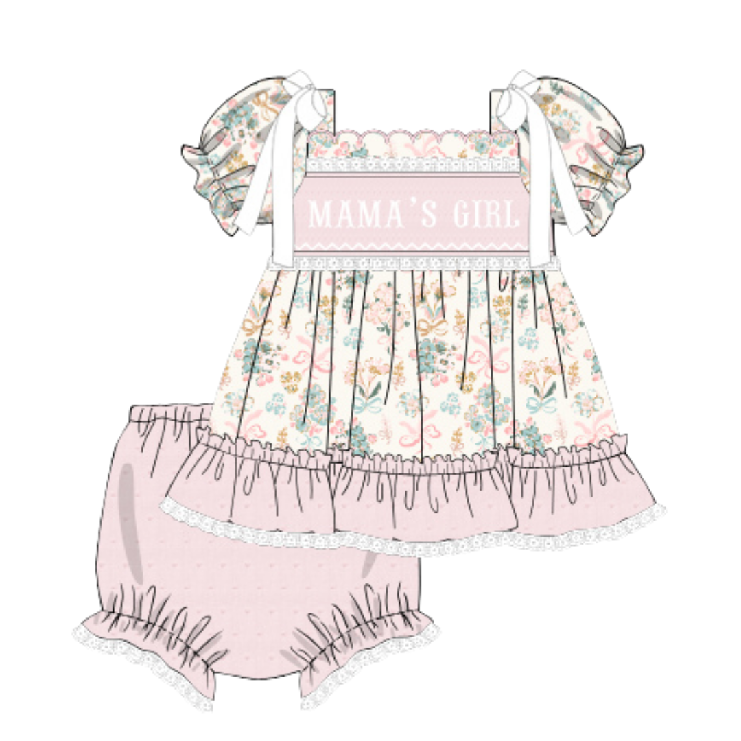 Sweet Grace: Girls Bloomer Set (ETA: APRIL)