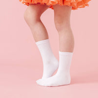 Little Stocking Co. - Crew Socks 3-Pack - White
