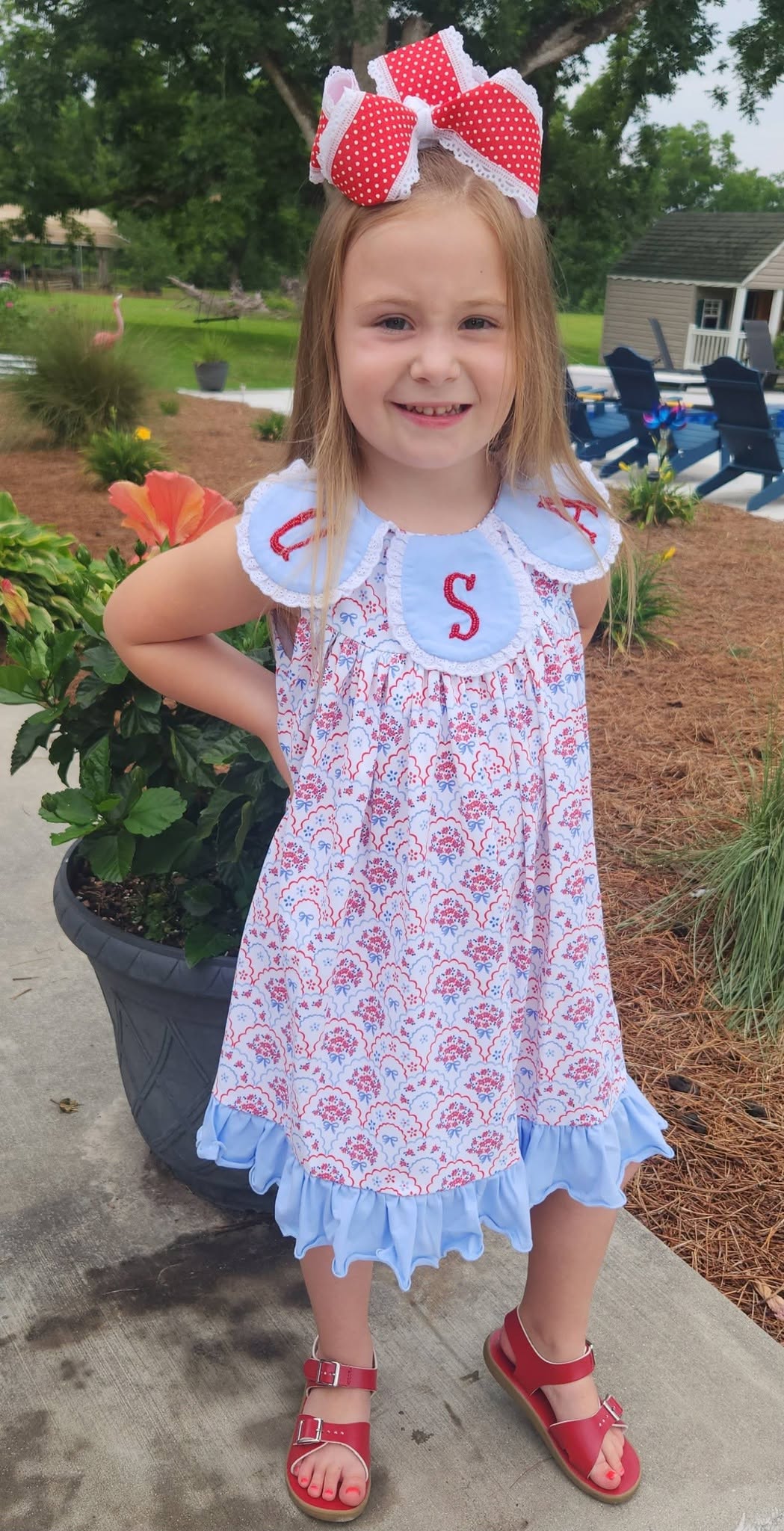Sweet Liberty: Girls Dress