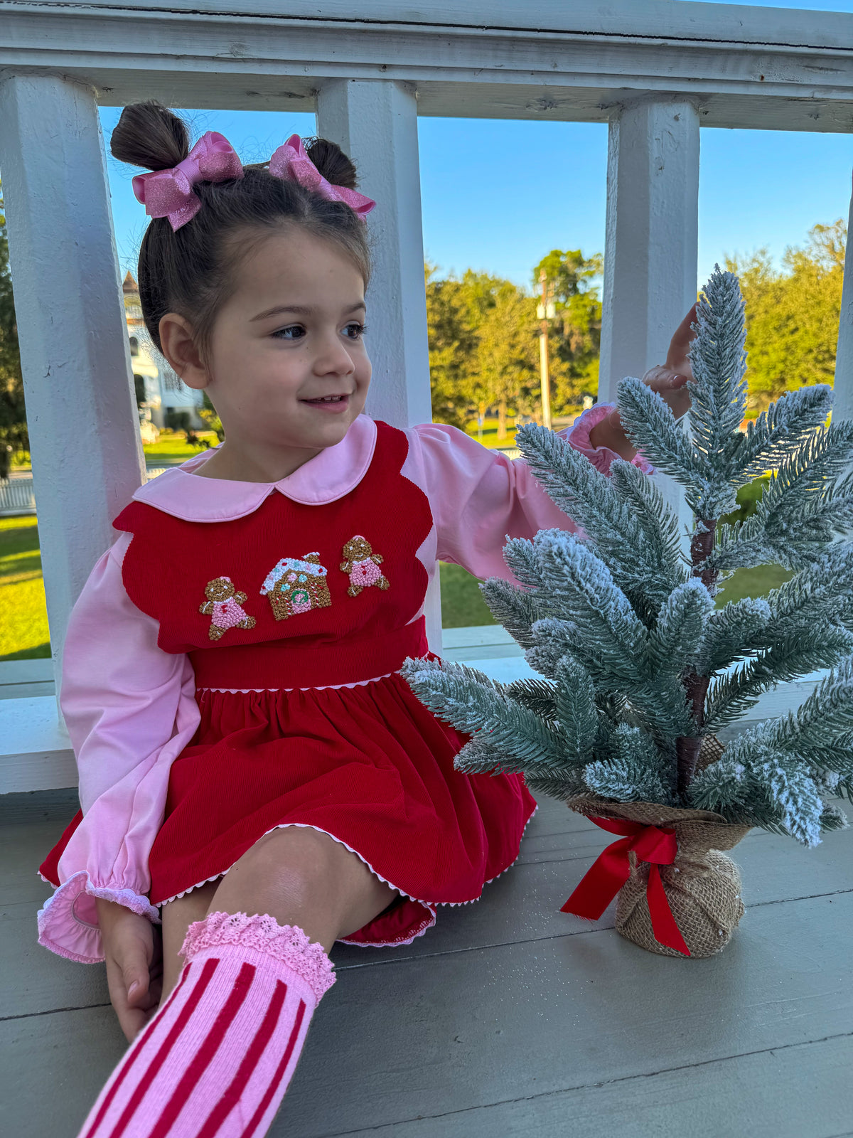 Gingerbread Lane: Girl Bloomer Set