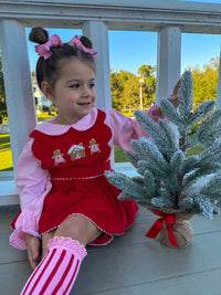 Gingerbread Lane: Girl Bloomer Set