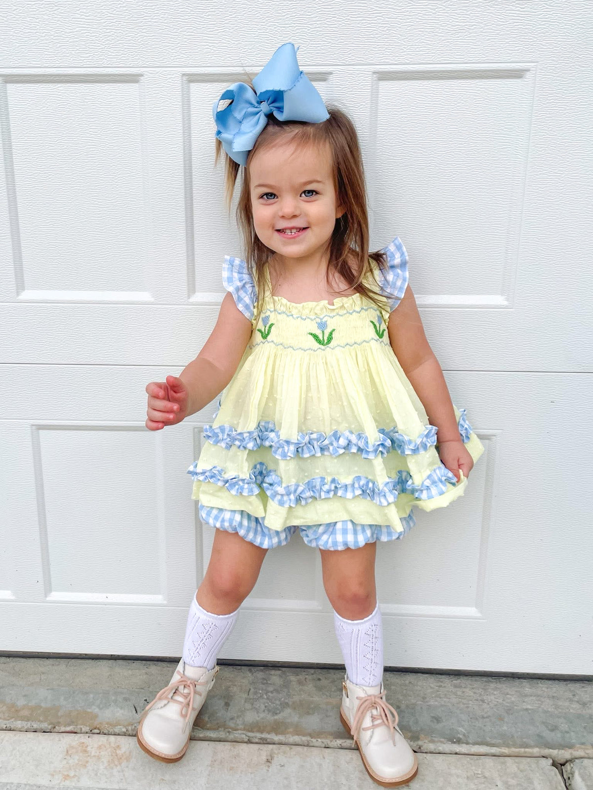 Tulip Twist: Girls Bloomer Set (ETA: MARCH)