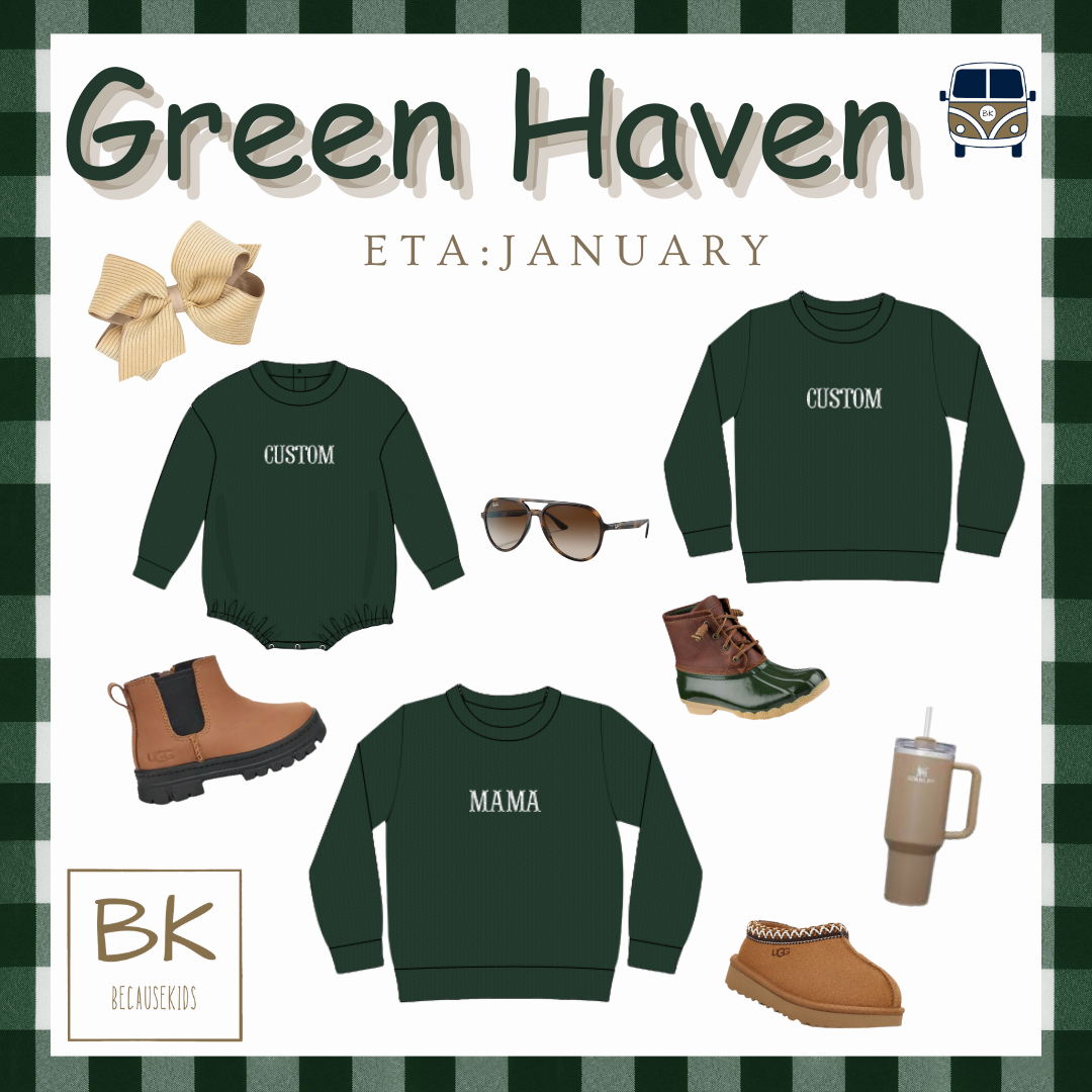 RTS: Green Haven - MINI Pullover