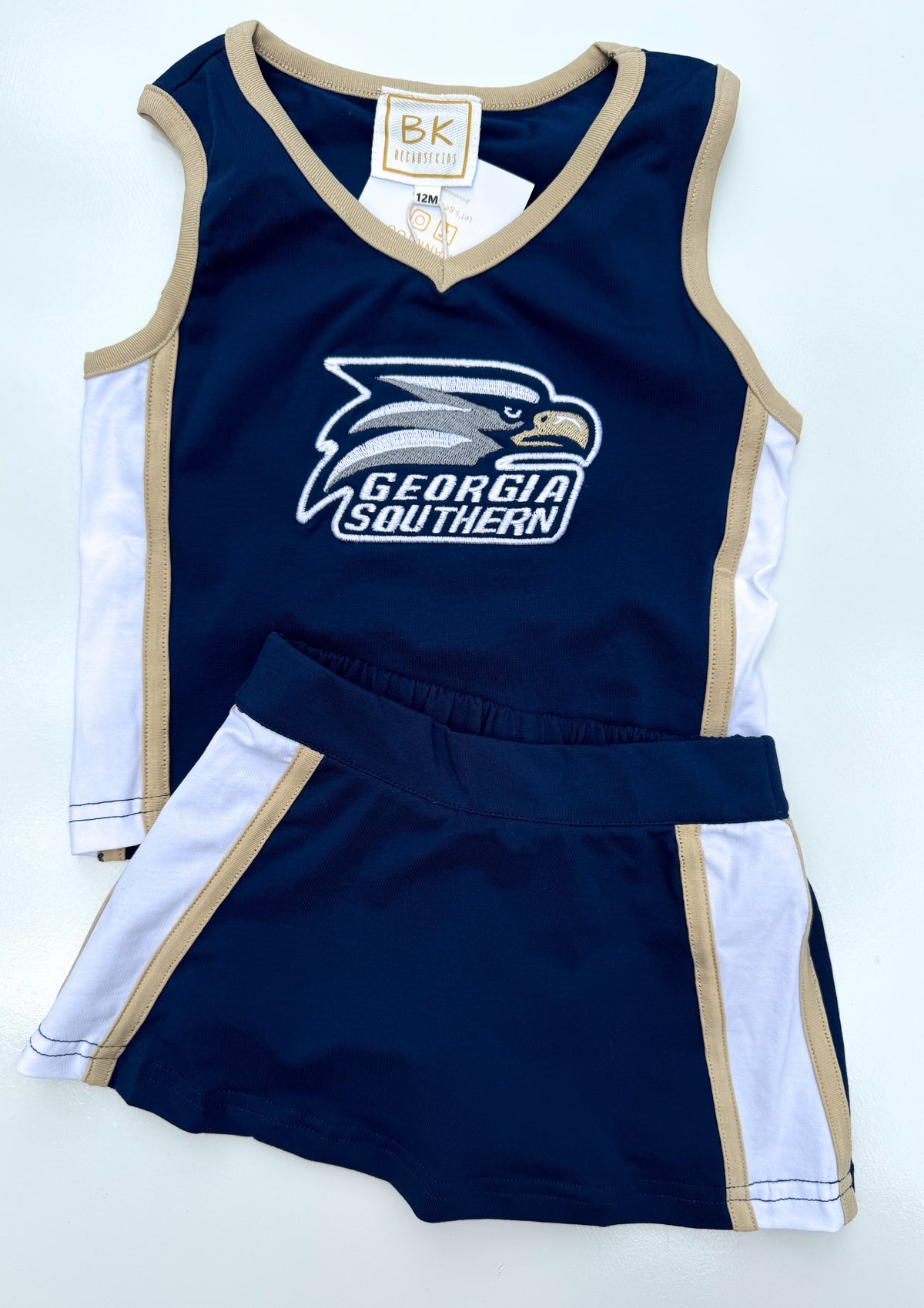 RTS: Officially Licensed GEORGIA SOUTHERN Cheer Uniform