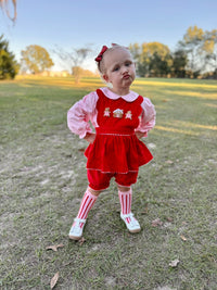 Gingerbread Lane: Girl Bloomer Set