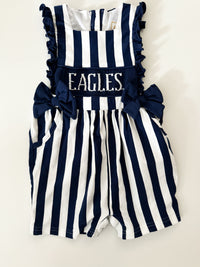 RTS: Officially Licensed EAGLES Girl Game Bib