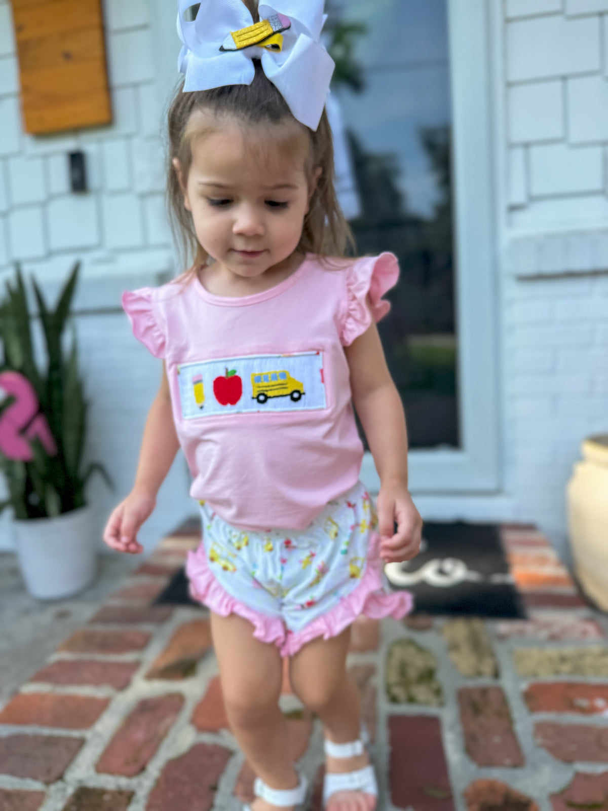 RTS: Back To School Smocked Shirt