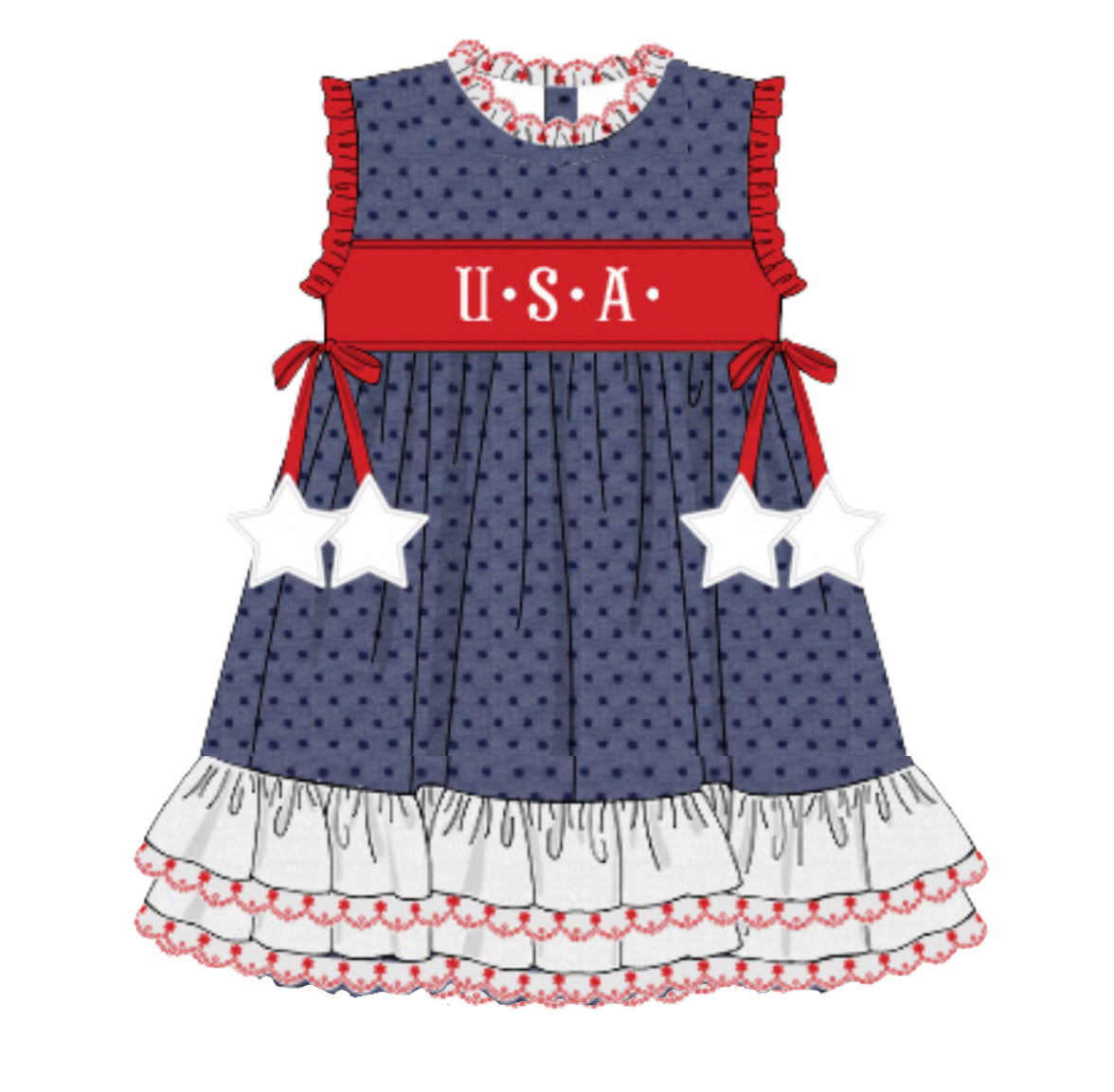 Freedom: Girls Dress (ETA: APRIL)