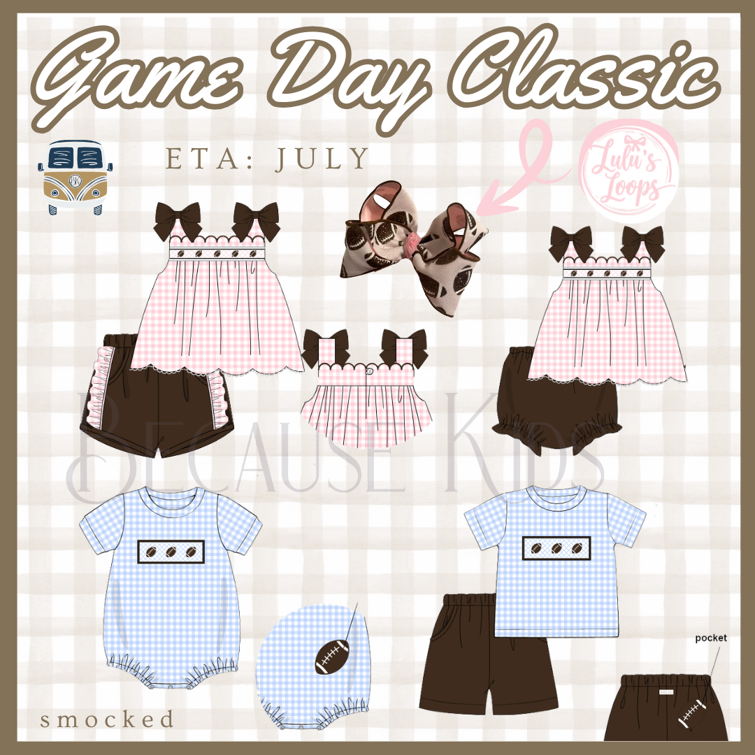 Game Day Classic: Girls Short Set (ETA: JULY)