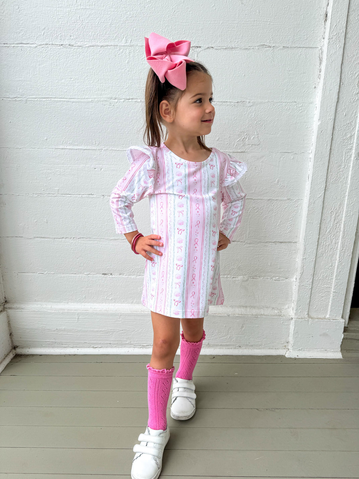 Emma's Pink Ribbons - Dress