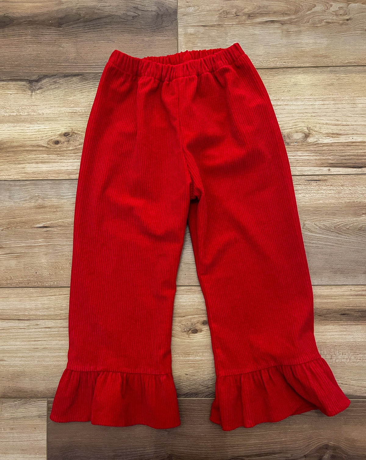 RTS: Red Girl Corduroy Pants