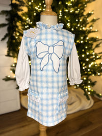 Blessings In Blue: Dress Set