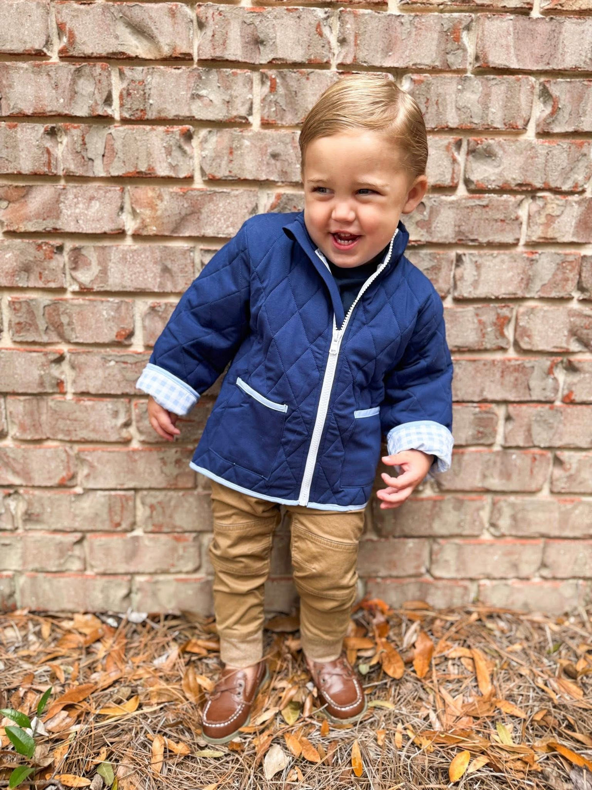 Cozy Club: Navy Jacket (No Monogram)