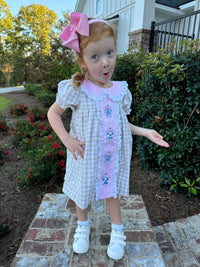 RTS: Grandmillennial Gingham - Dress