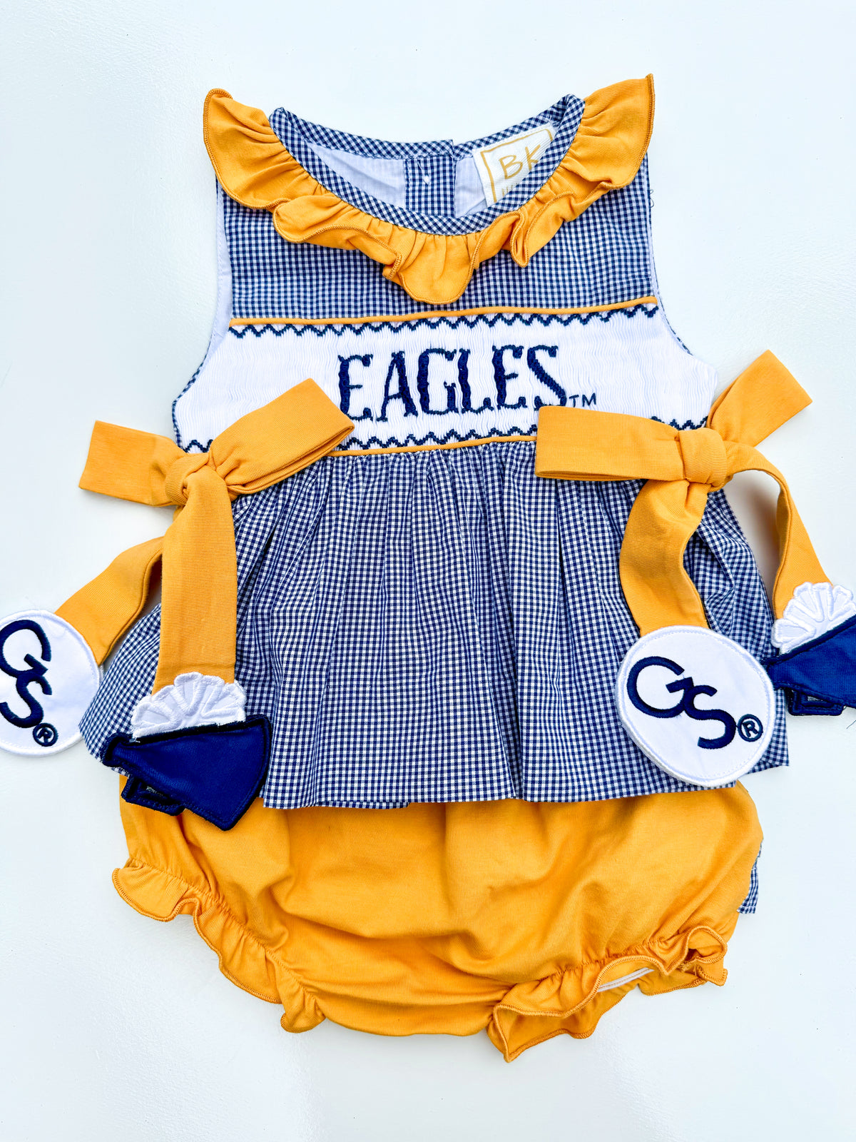 RTS: Officially Licensed EAGLES Girls Diaper Set