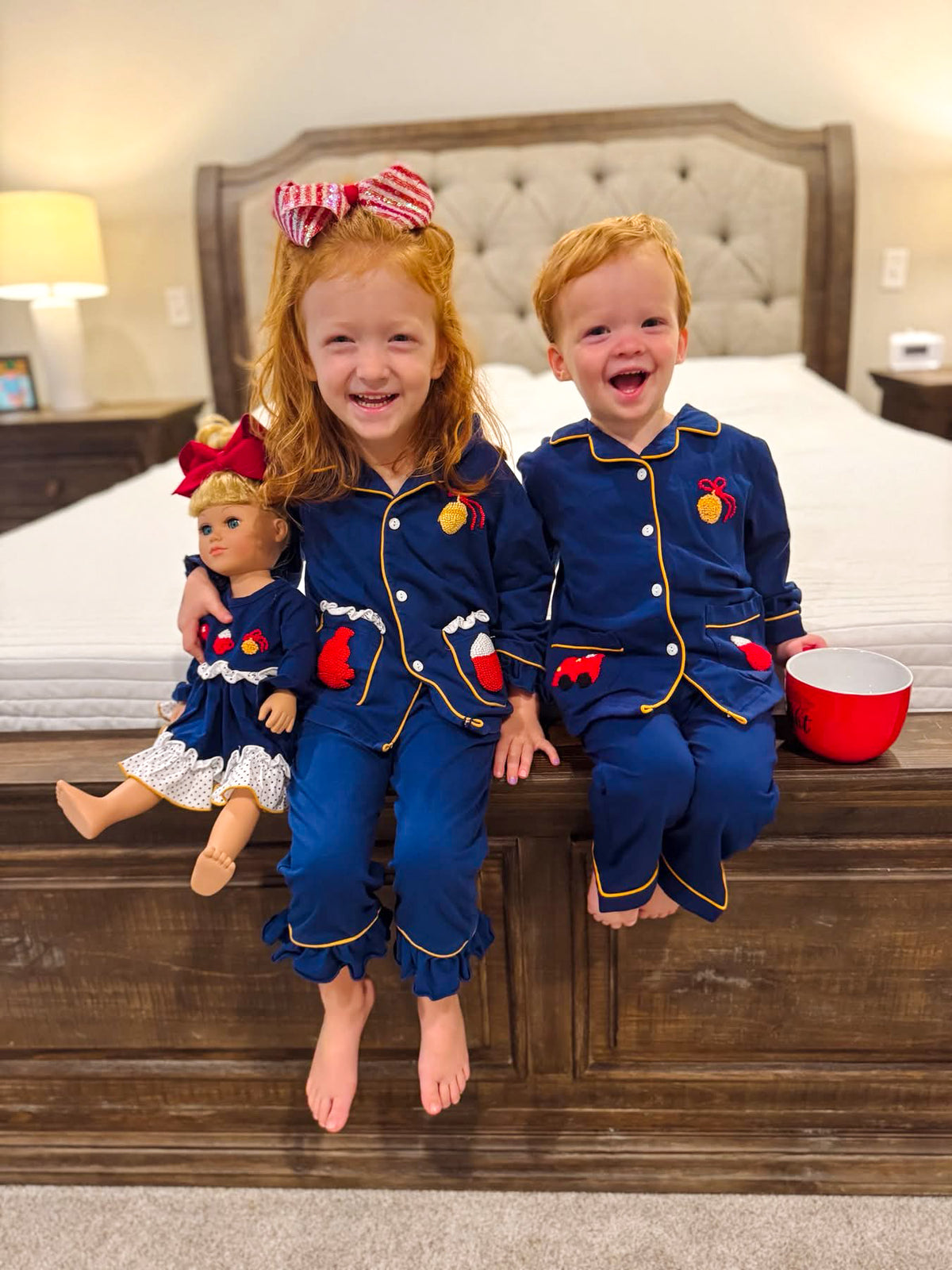 All Aboard: Girls PJ Set