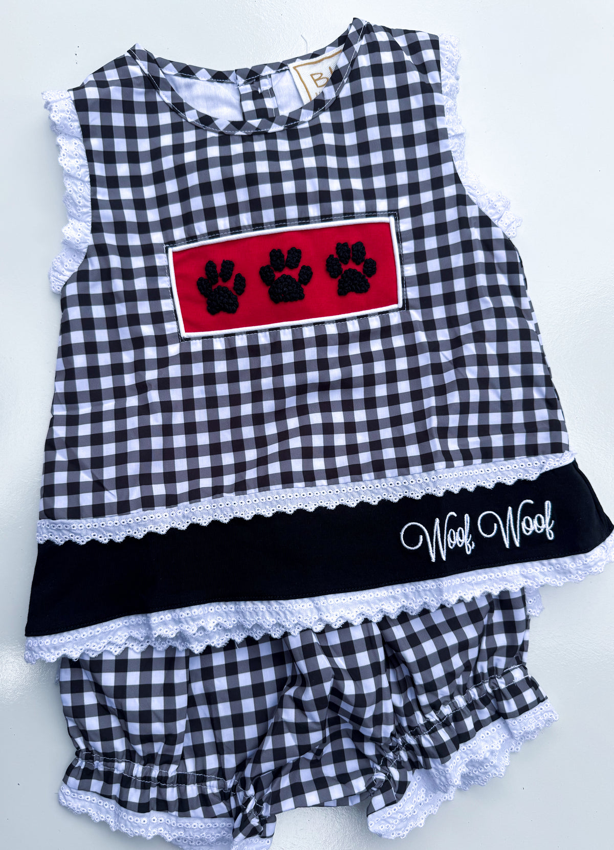 Classic Paws: Girls Bloomer Set