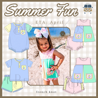 Summer Fun: Girls Shorts Set (ETA: APRIL)