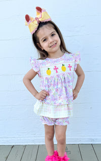 Lemonade Girls Bloomer Set