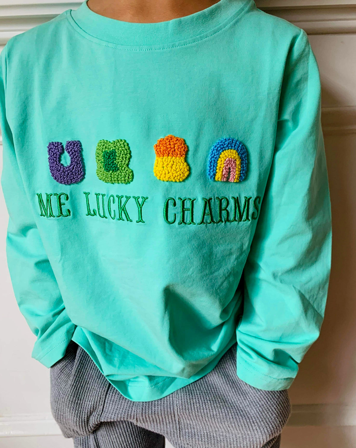 RTS: ME LUCKY CHARMS Boys Shirt