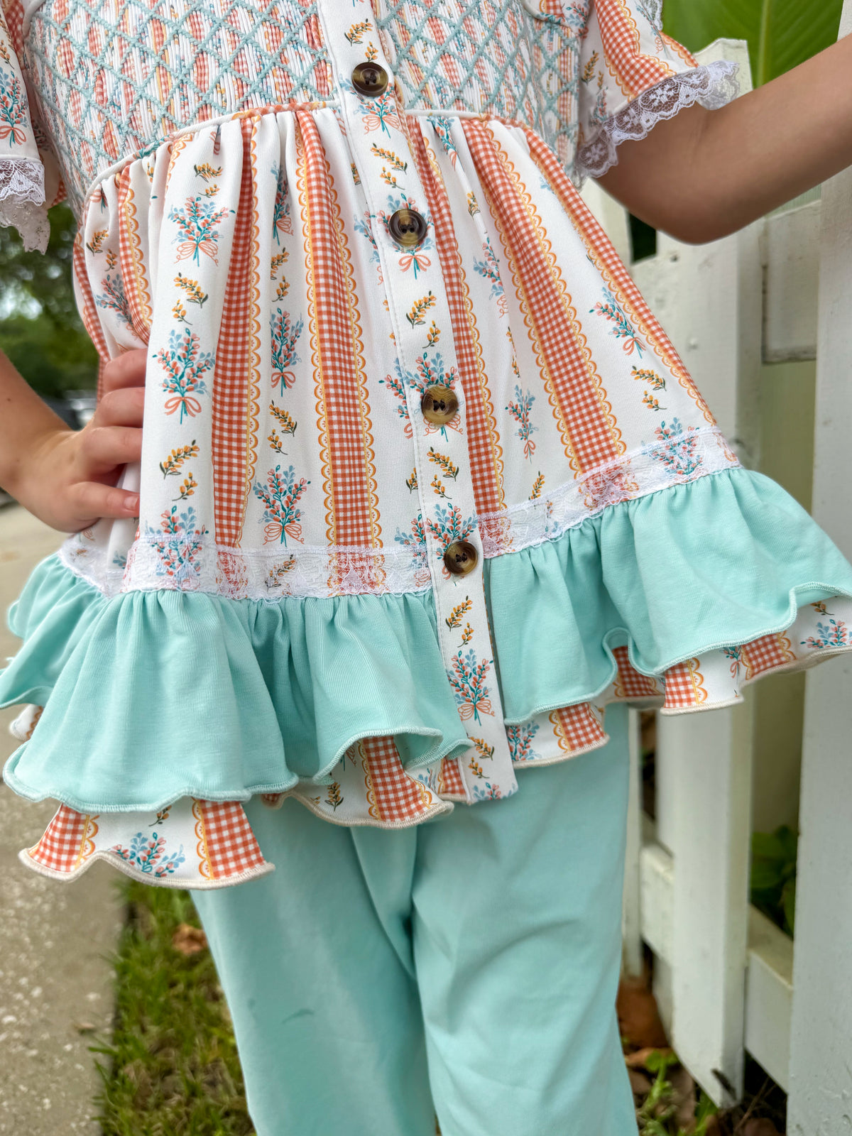 Sweet Autumn: Girls Pant Set