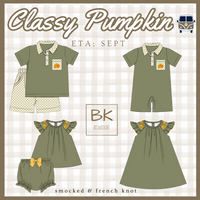 Classy Pumpkins: Girl Diaper Set
