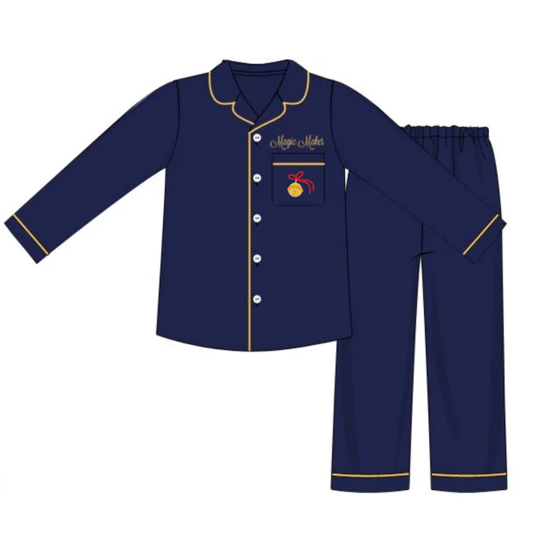 All Aboard: Unisex Adult PJ Set