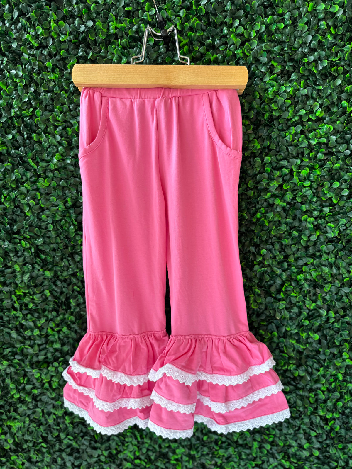 RTS: Pink Lace Pants