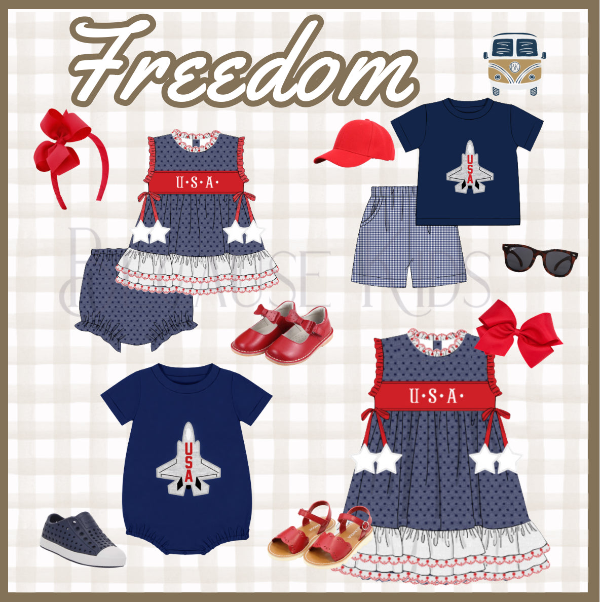 Freedom: Girls Dress (ETA: APRIL)