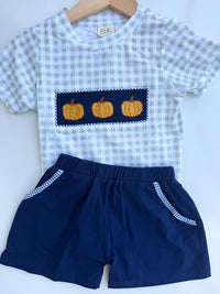 Pumpkin: Boys Short Set