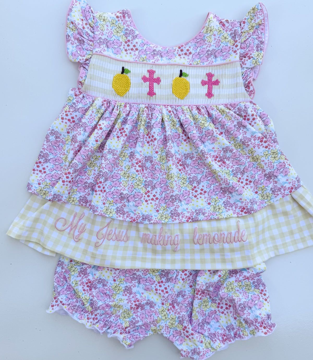 Lemonade Girls Bloomer Set