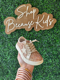 L'AMOUR- Kinley Star Glitter Sneaker