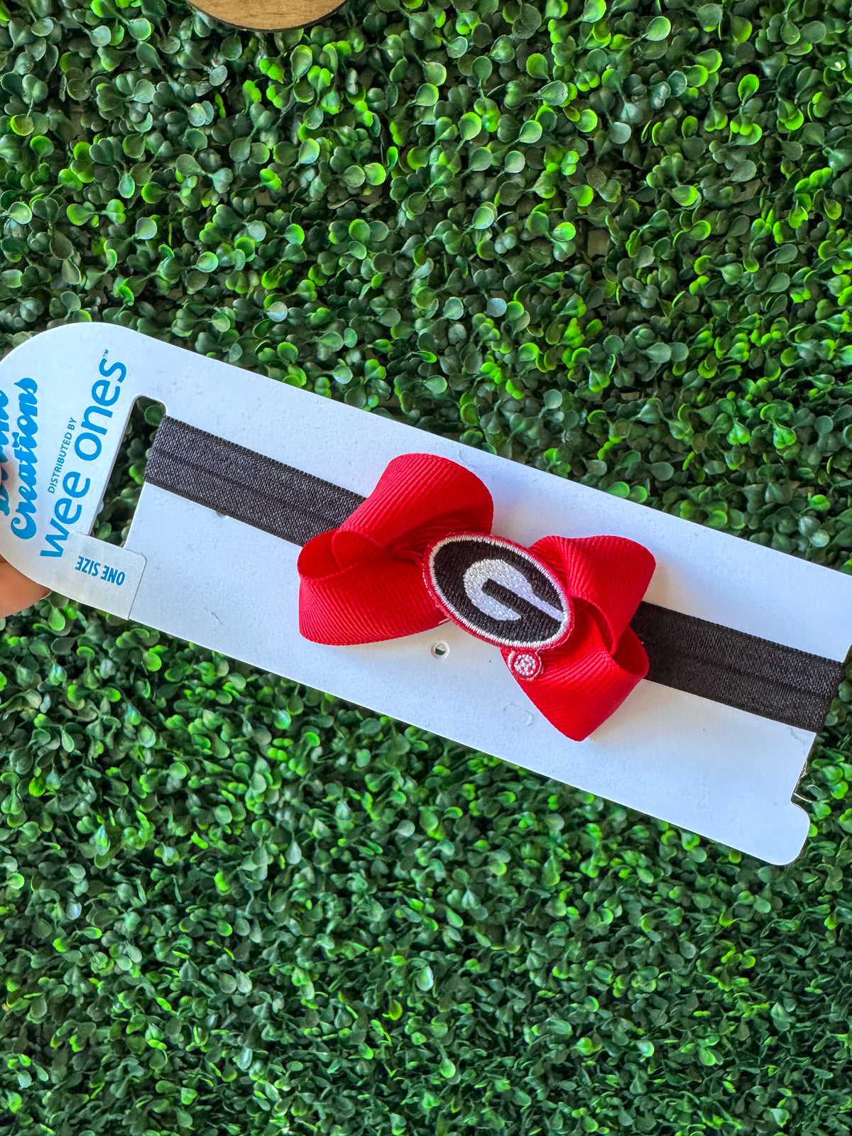 UGA Mini Bow with Patch